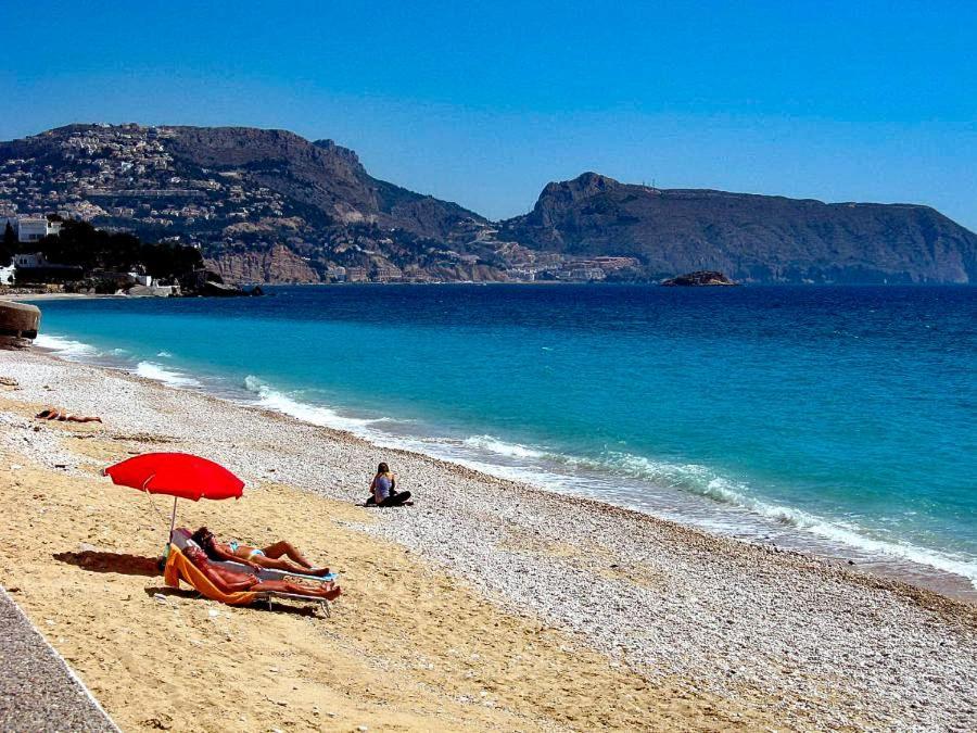 Apartamento Primera Linea Con Acceso Privado A La Playa ألتيا المظهر الخارجي الصورة
